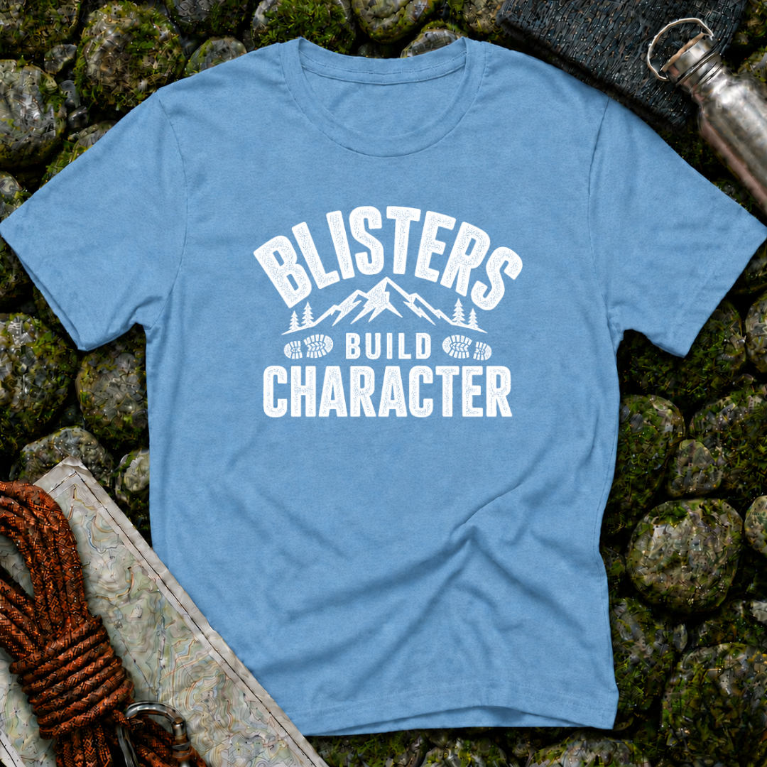 Blisters Build Character - T-Shirt