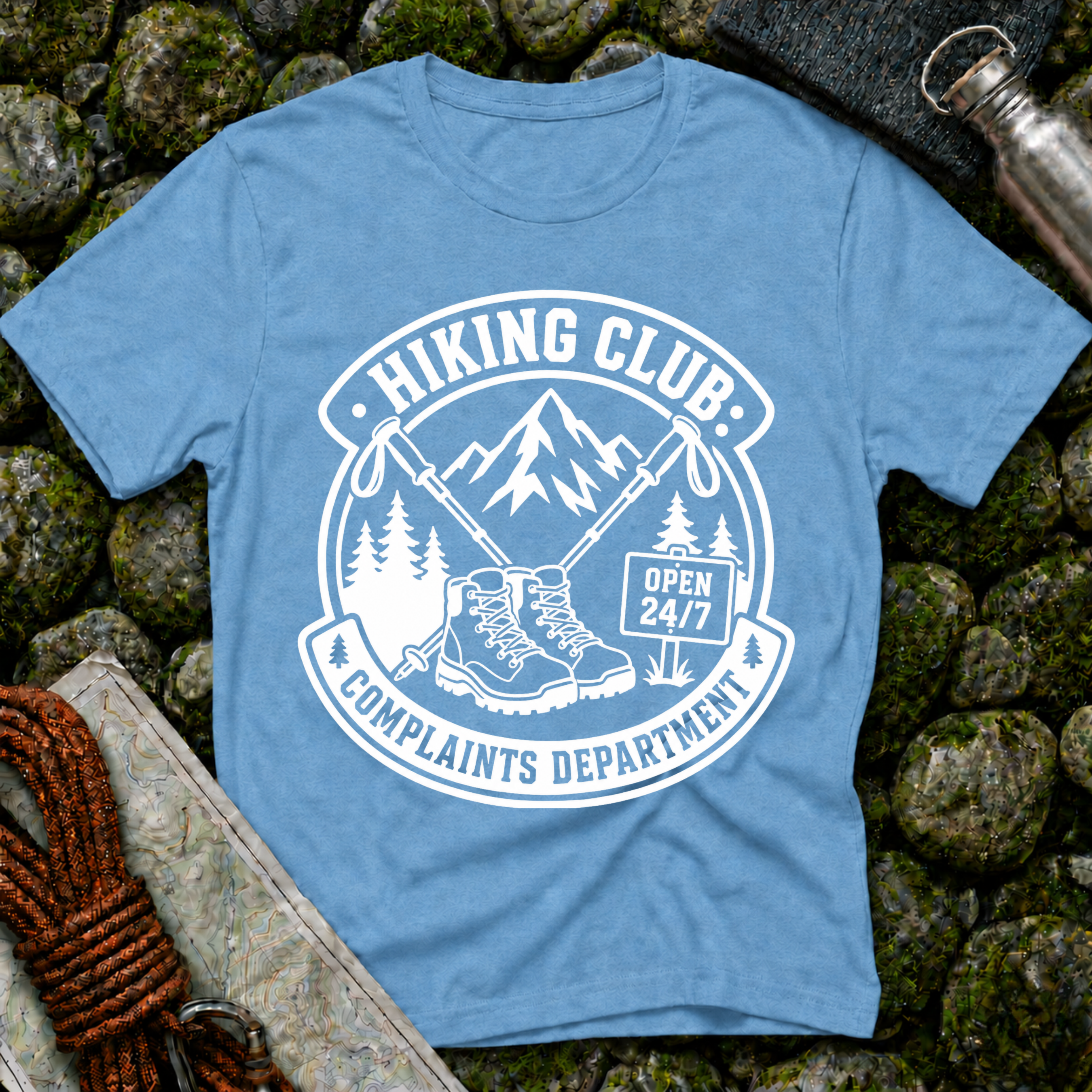 Hiking Club Complaints Department T-Shirt
