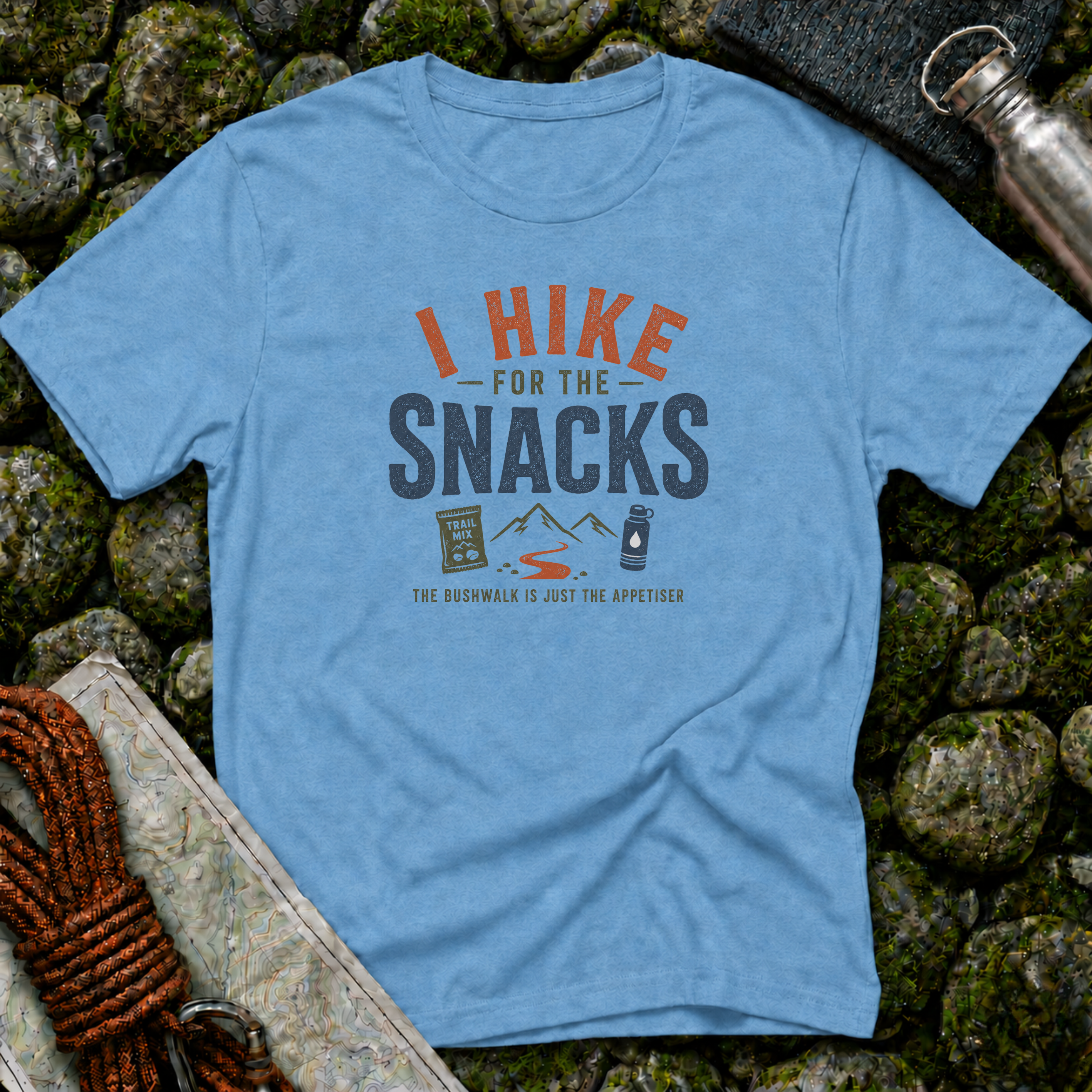 I Hike For the Snacks T-Shirt