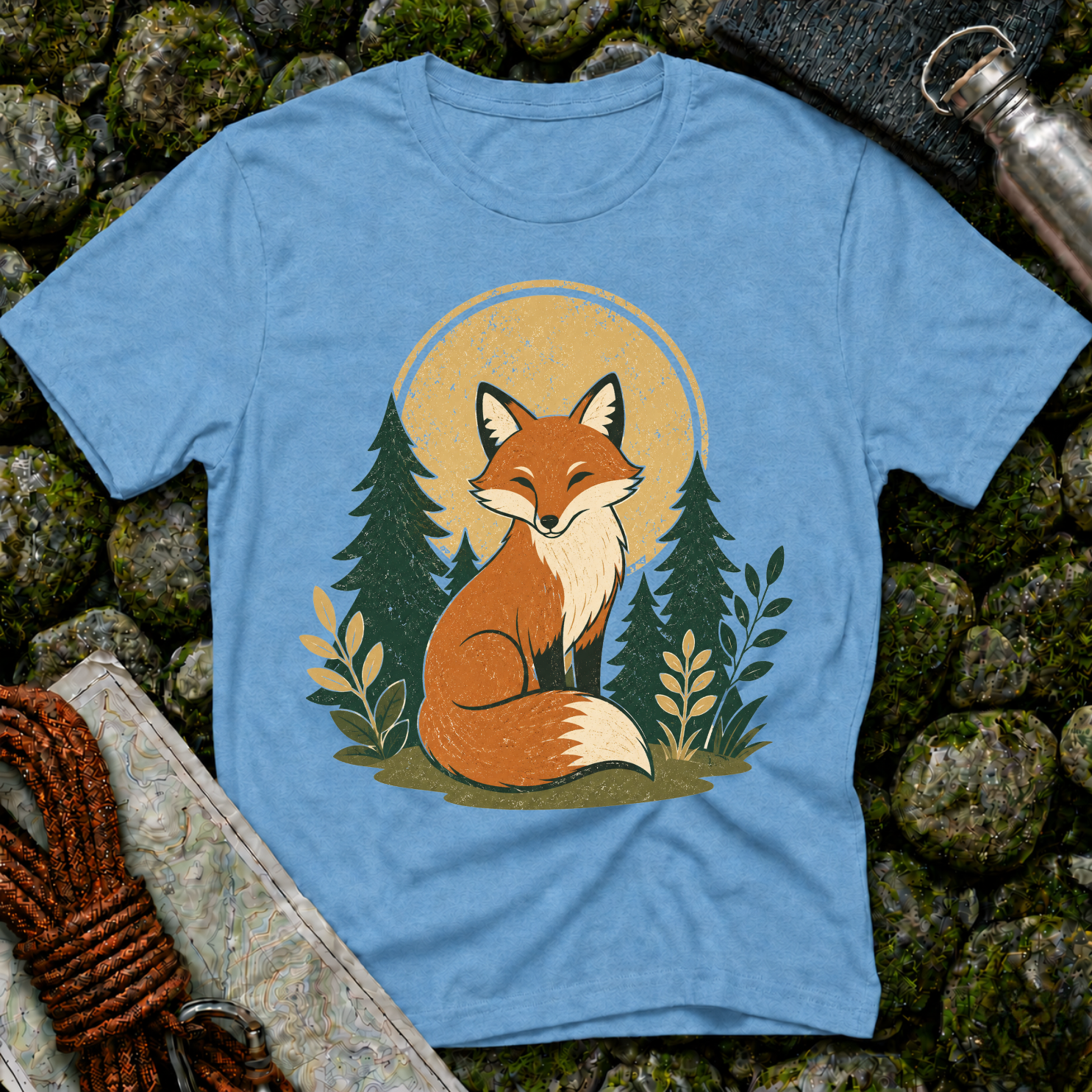 Fox in the Woods - T-Shirt