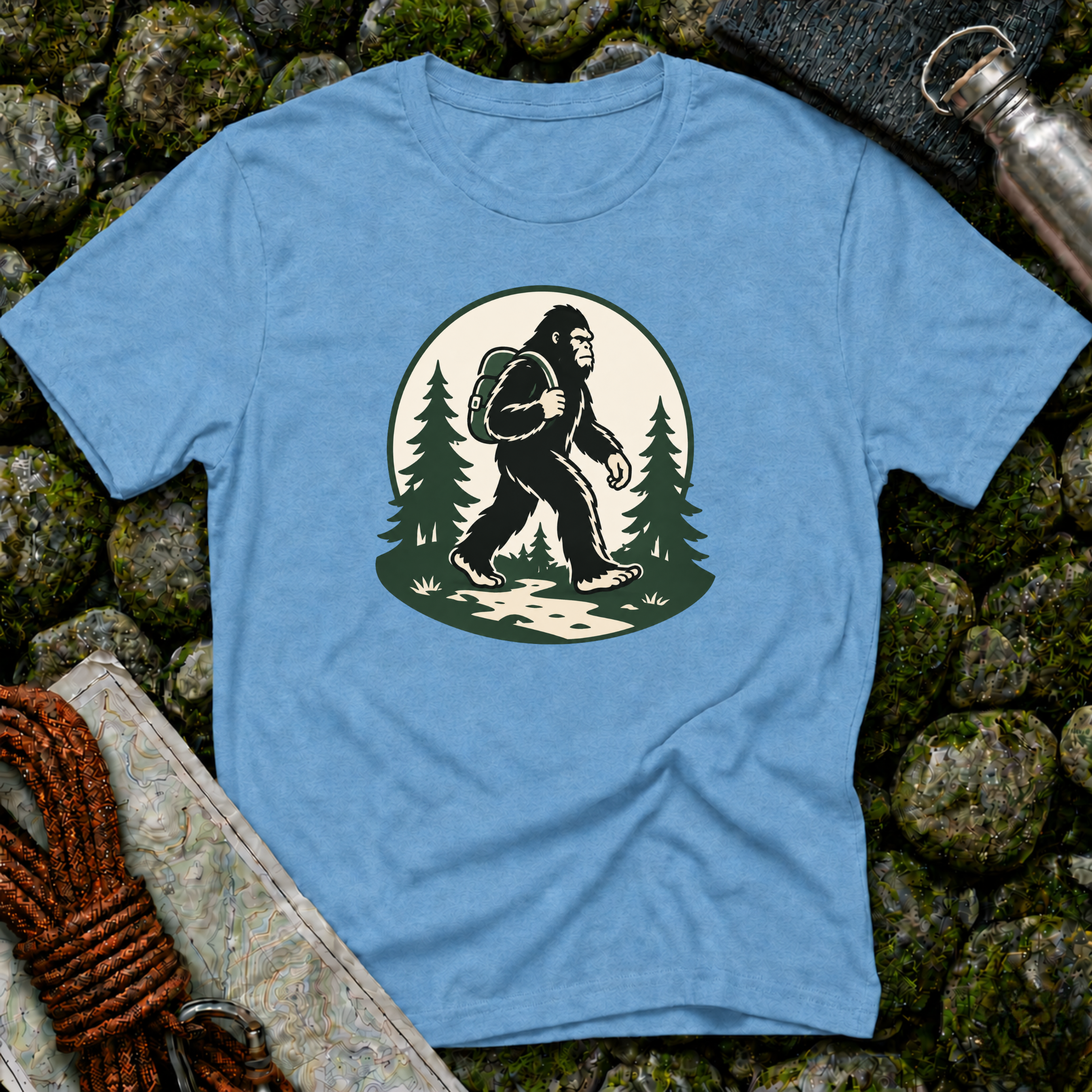 Bigfoot Hiking T-Shirt