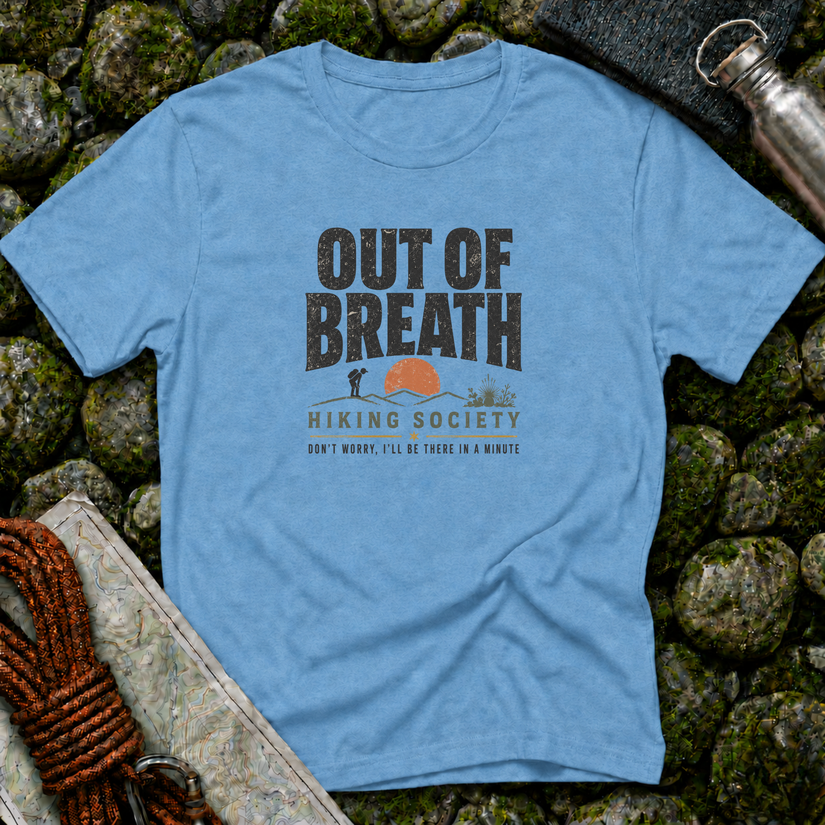 Out Of Breath Hiking Society T-Shirt