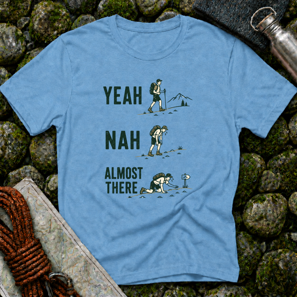Yeah Nah Three Stages - T-Shirt