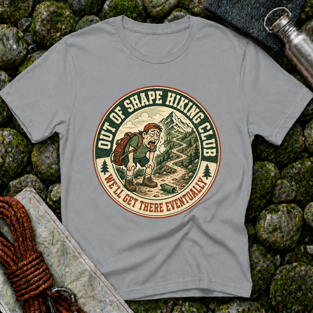 Out of Shape Hiking Club - T-Shirt