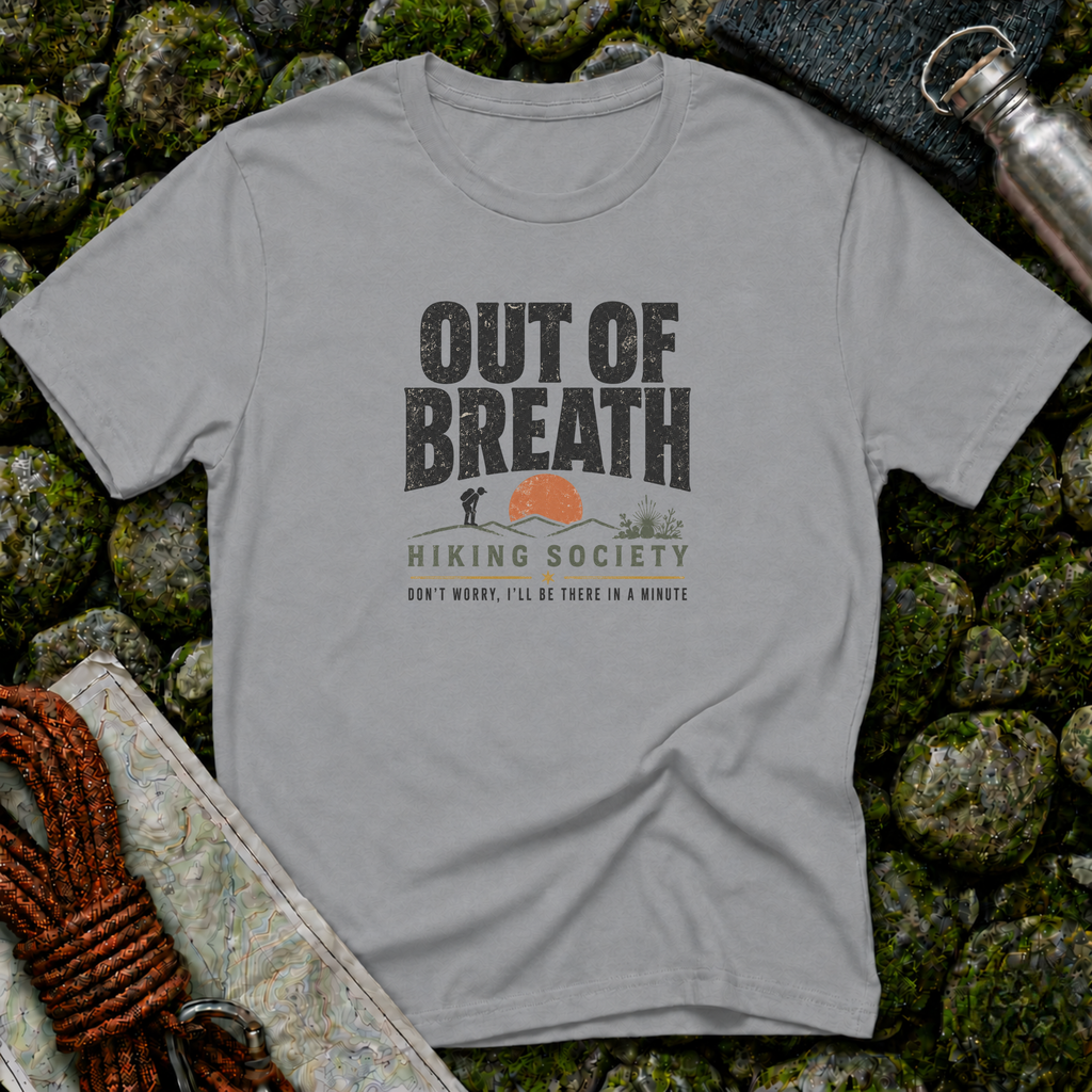 Out Of Breath Hiking Society T-Shirt