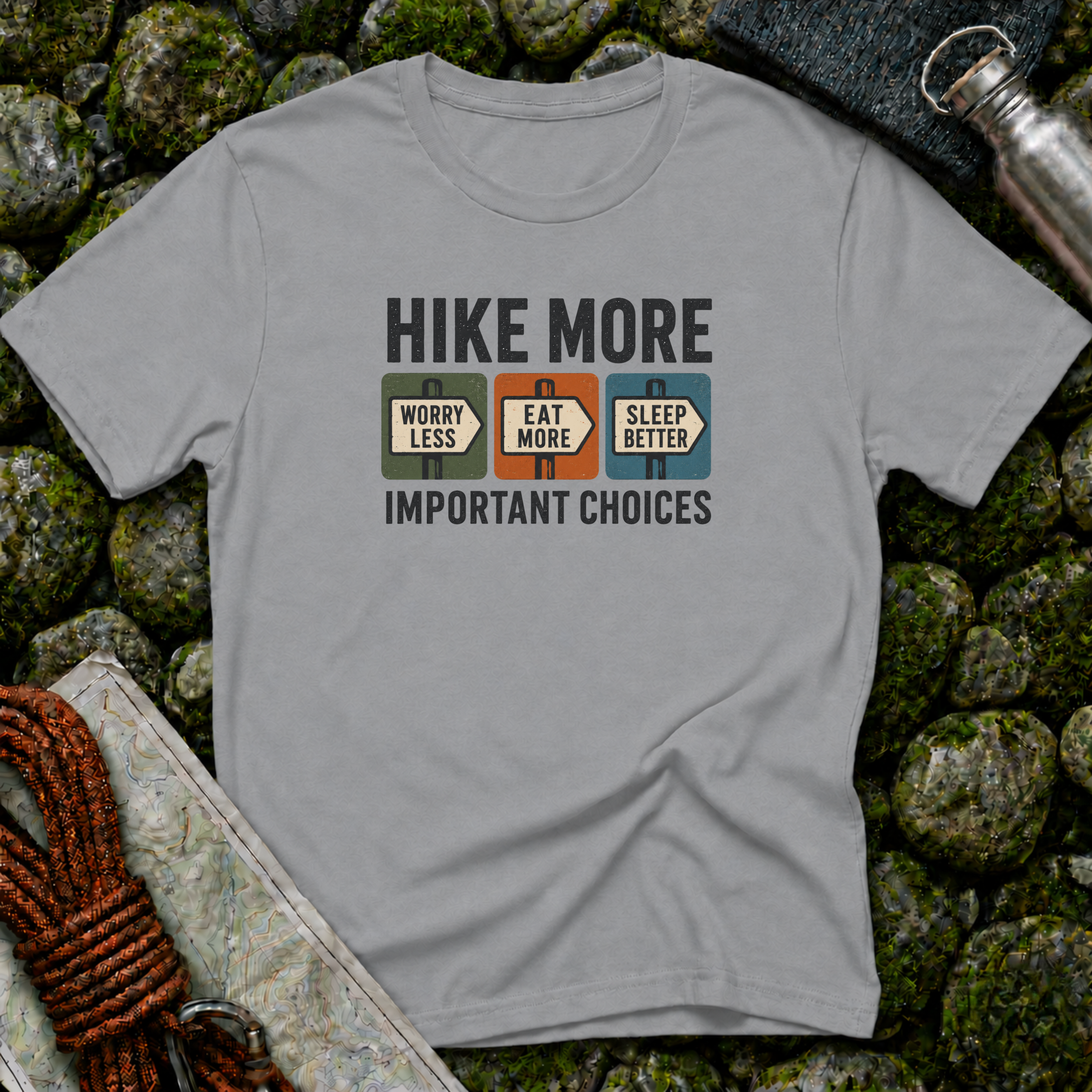 Hike More Worry Less T-Shirt
