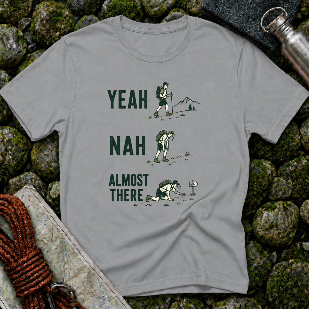 Yeah Nah Three Stages - T-Shirt