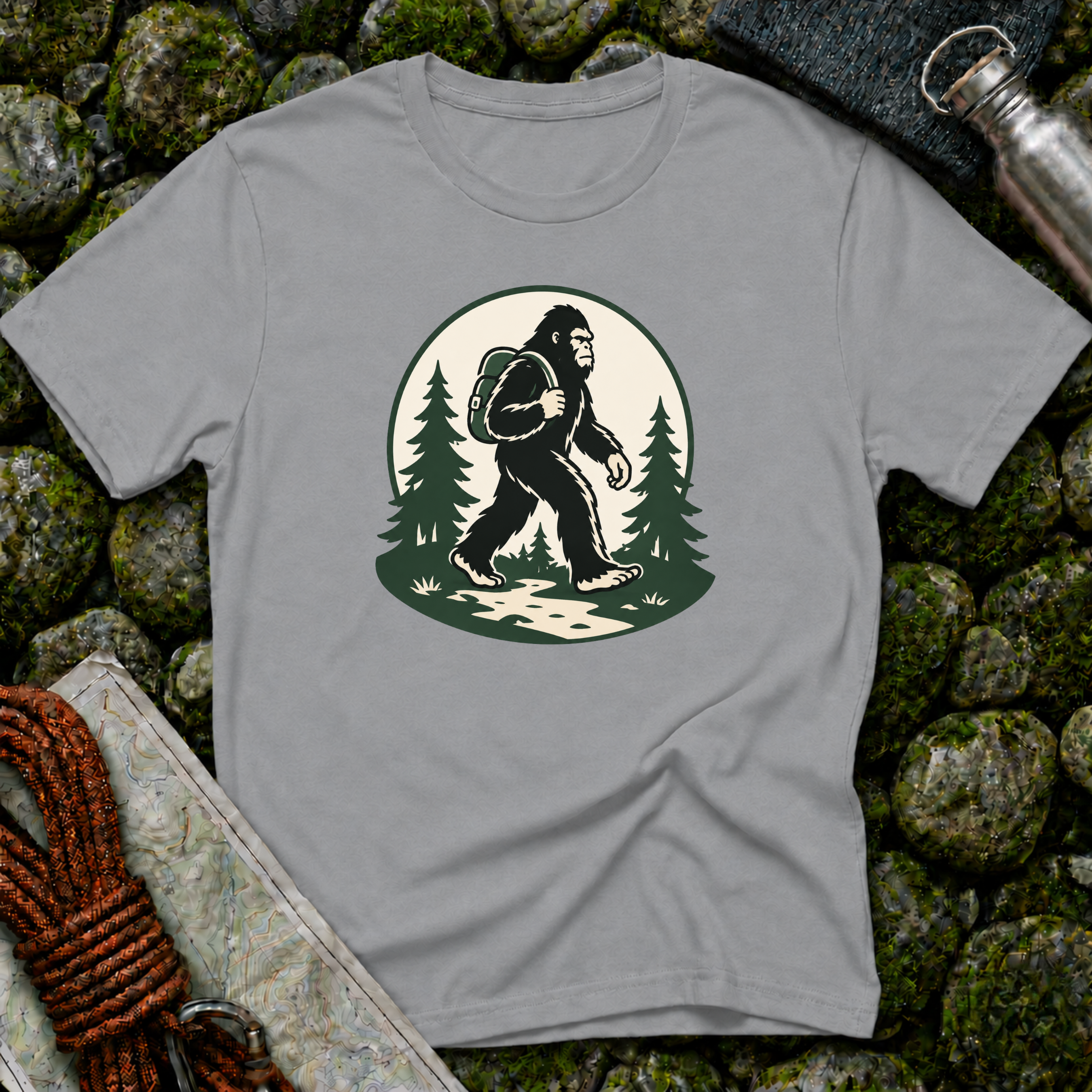 Bigfoot Hiking T-Shirt