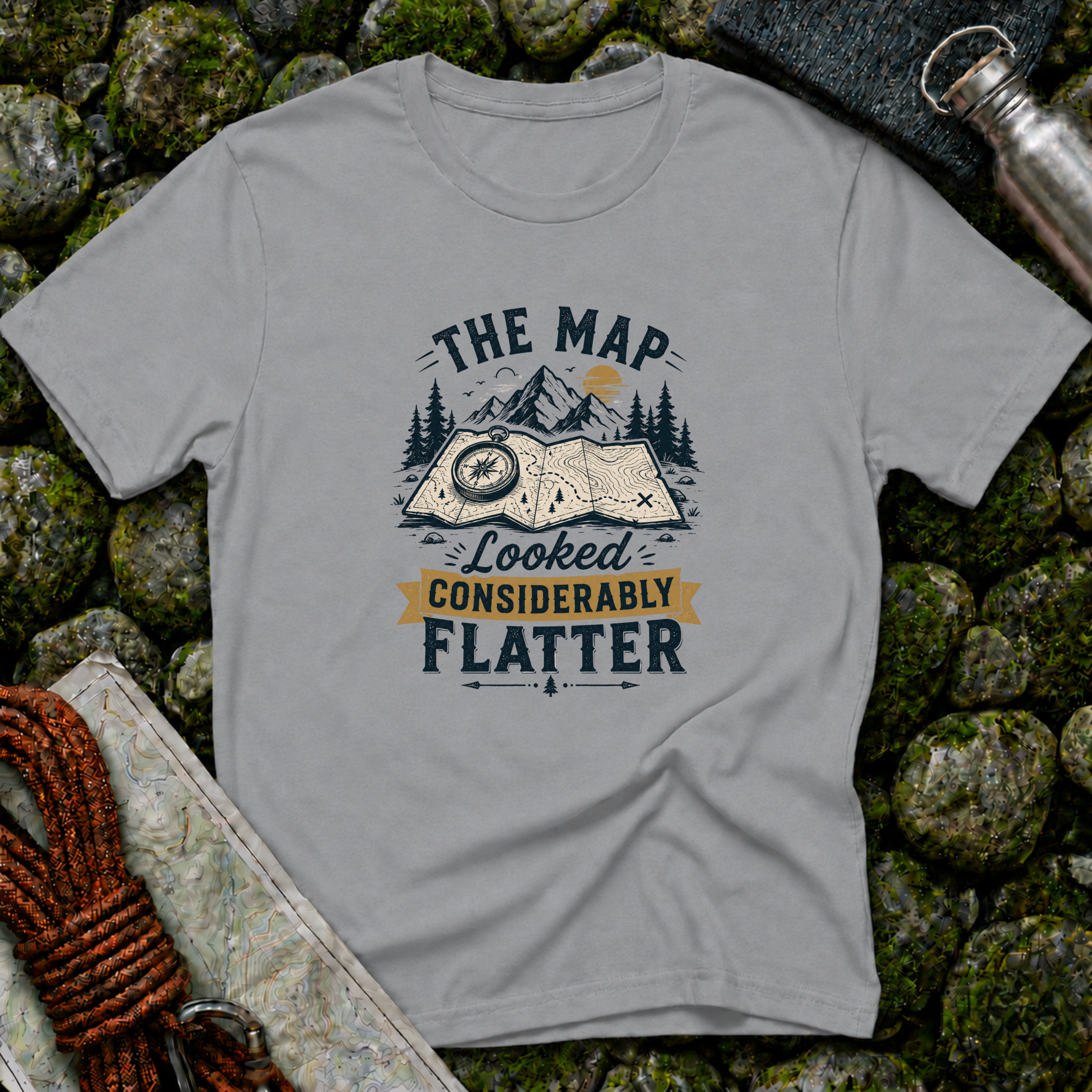 The Map Looked Flatter T-Shirt