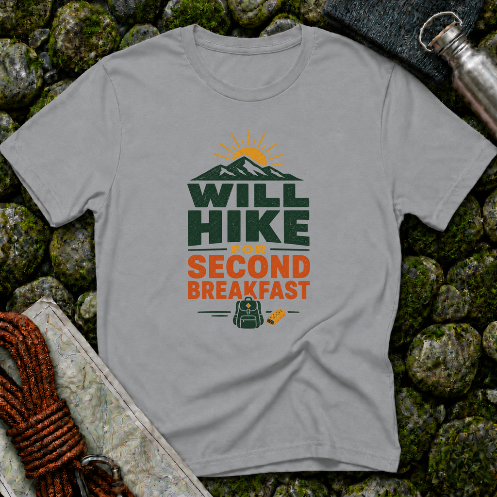 Will Hike for Second Breakfast T-Shirt