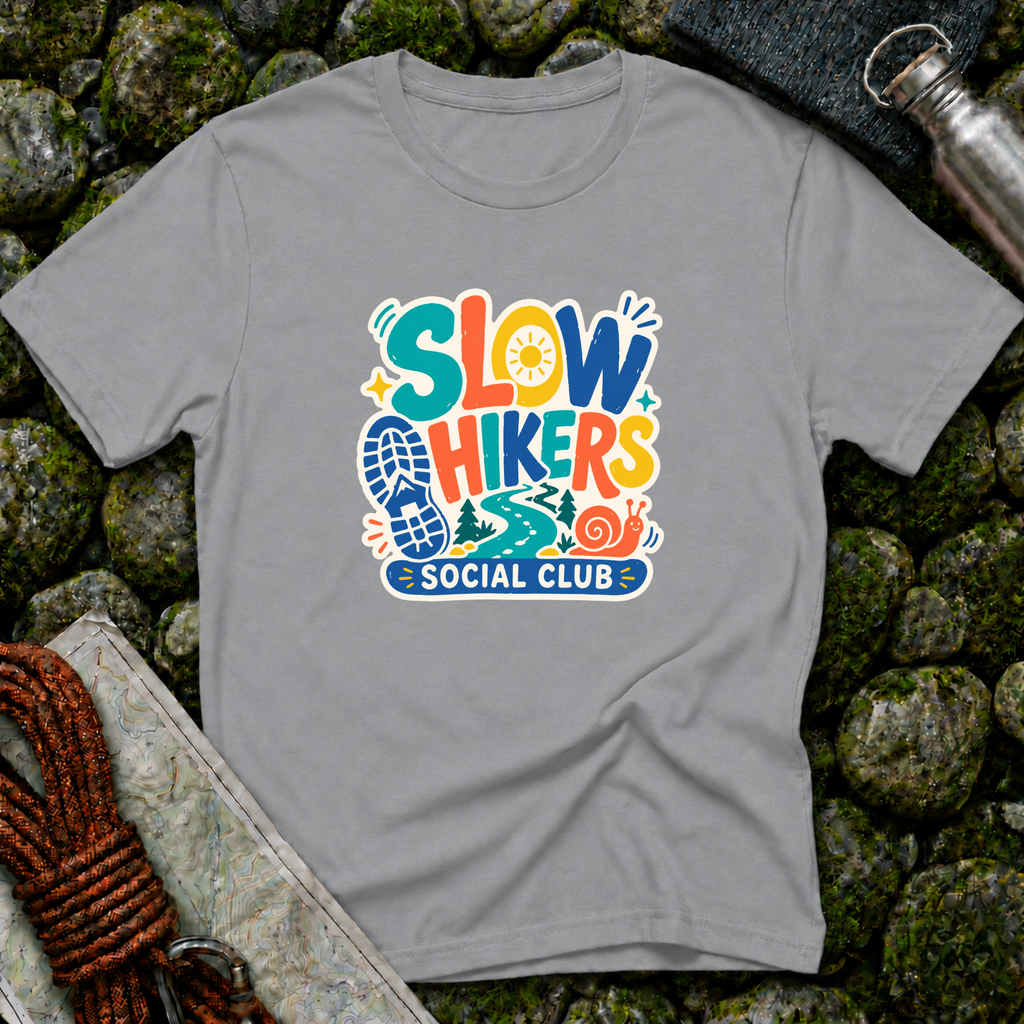 Slow Hikers Social Club - T-Shirt