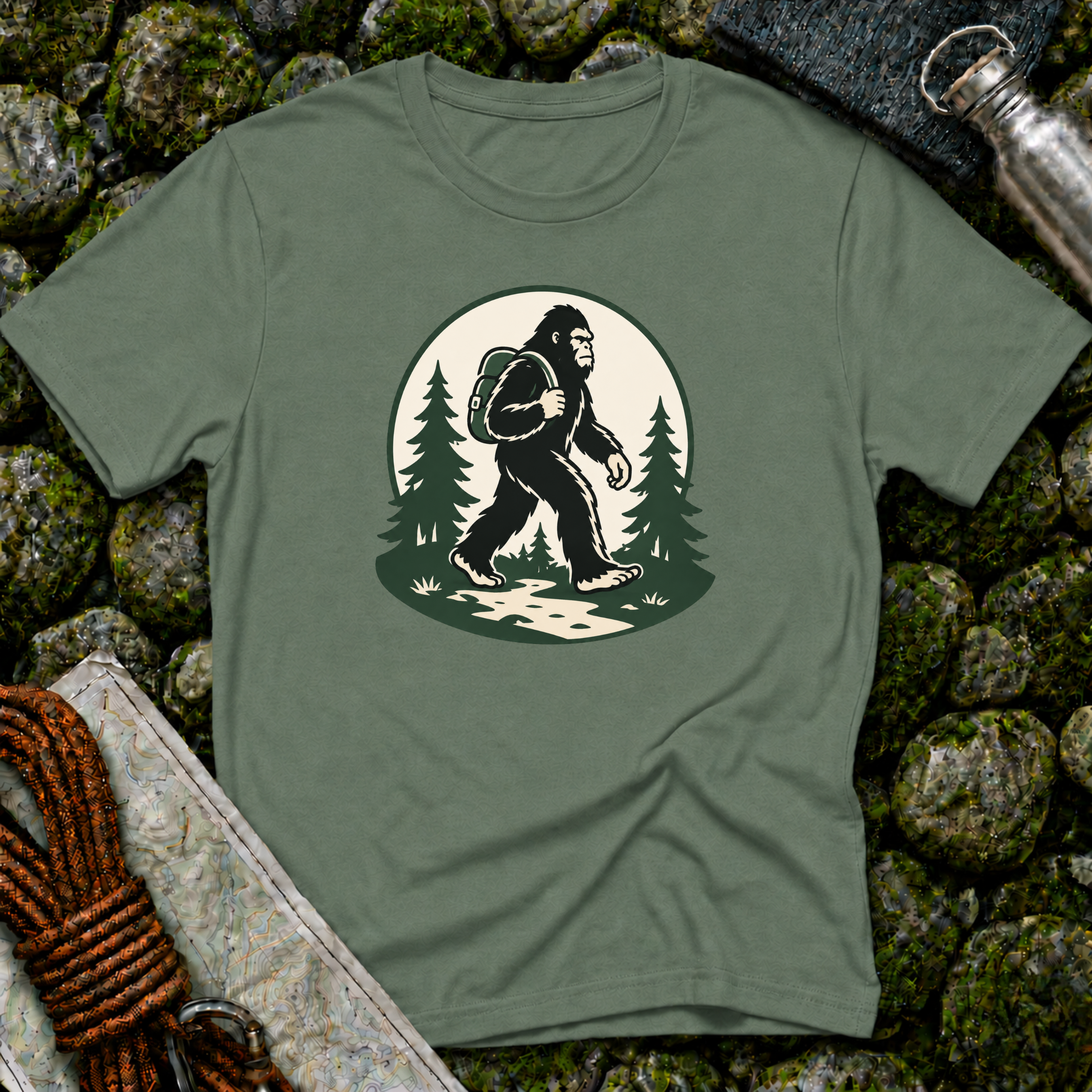 Bigfoot Hiking T-Shirt