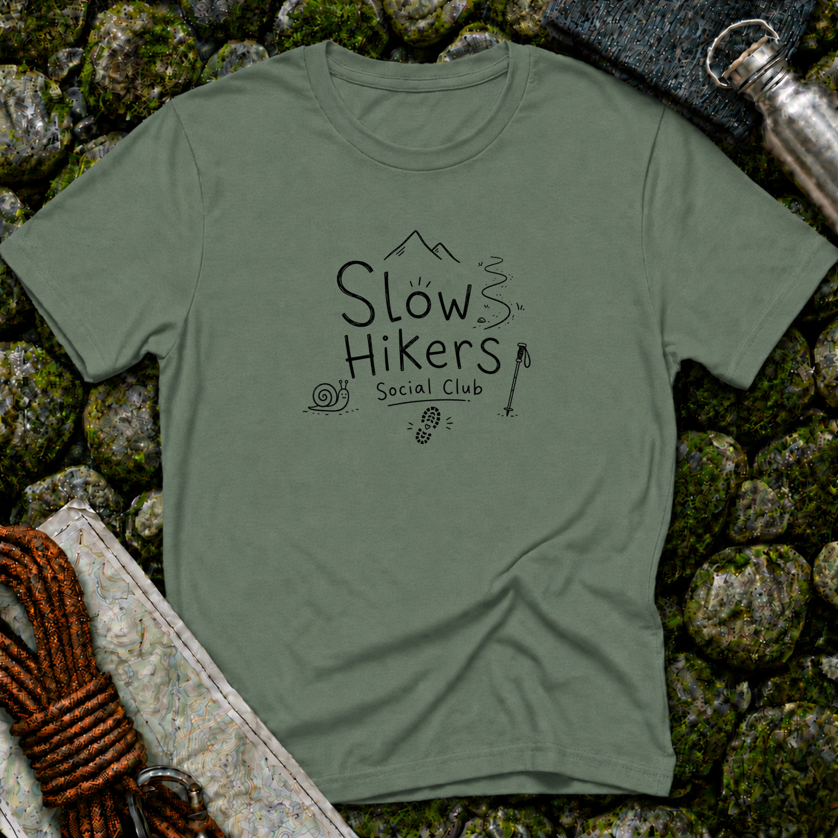 Slow Hikers Club - T-Shirt