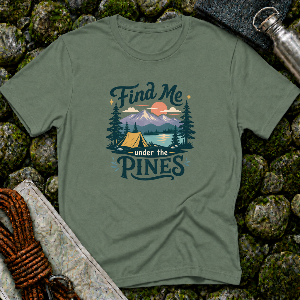 Find Me Under the Pines T-Shirt