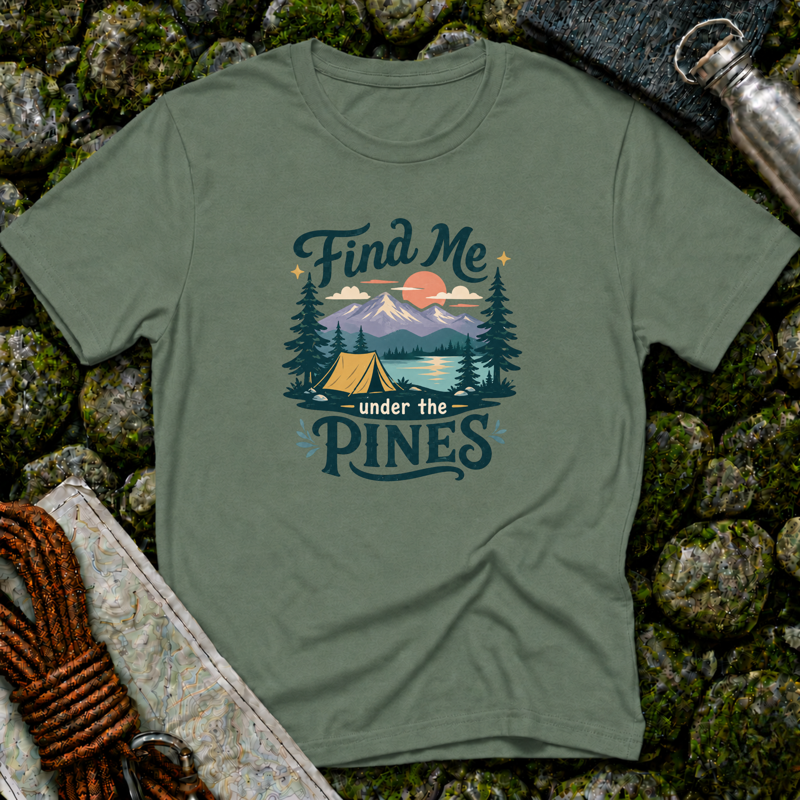 Find Me Under the Pines T-Shirt