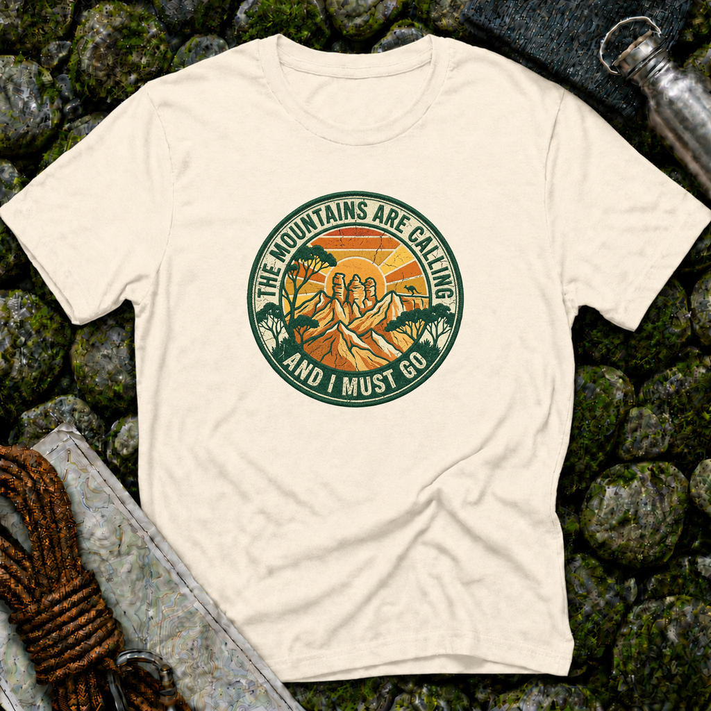 The Mountains Are Calling Oz T-Shirt