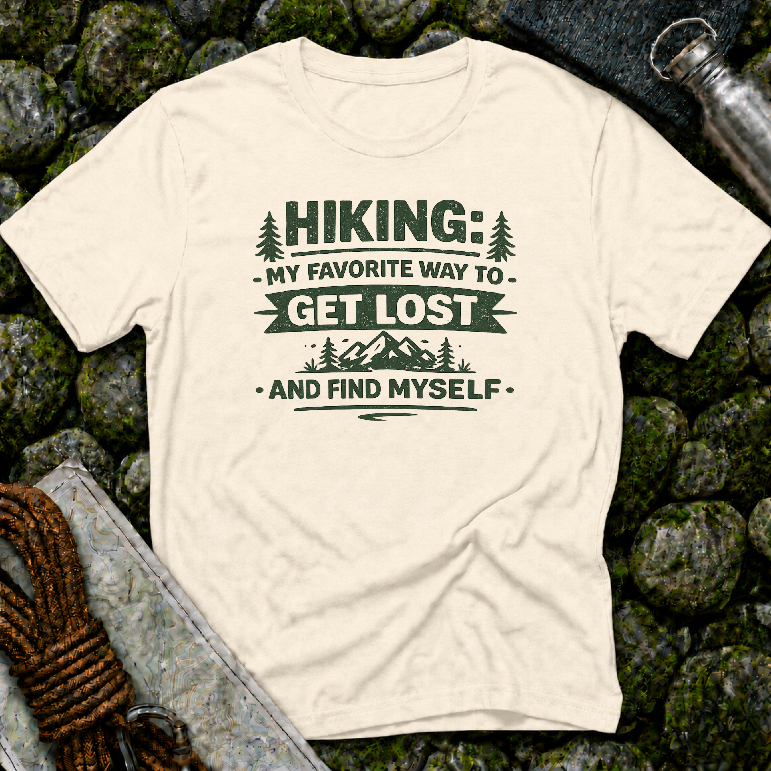 Hiking is My Favorite Way to Get Lost T-Shirt