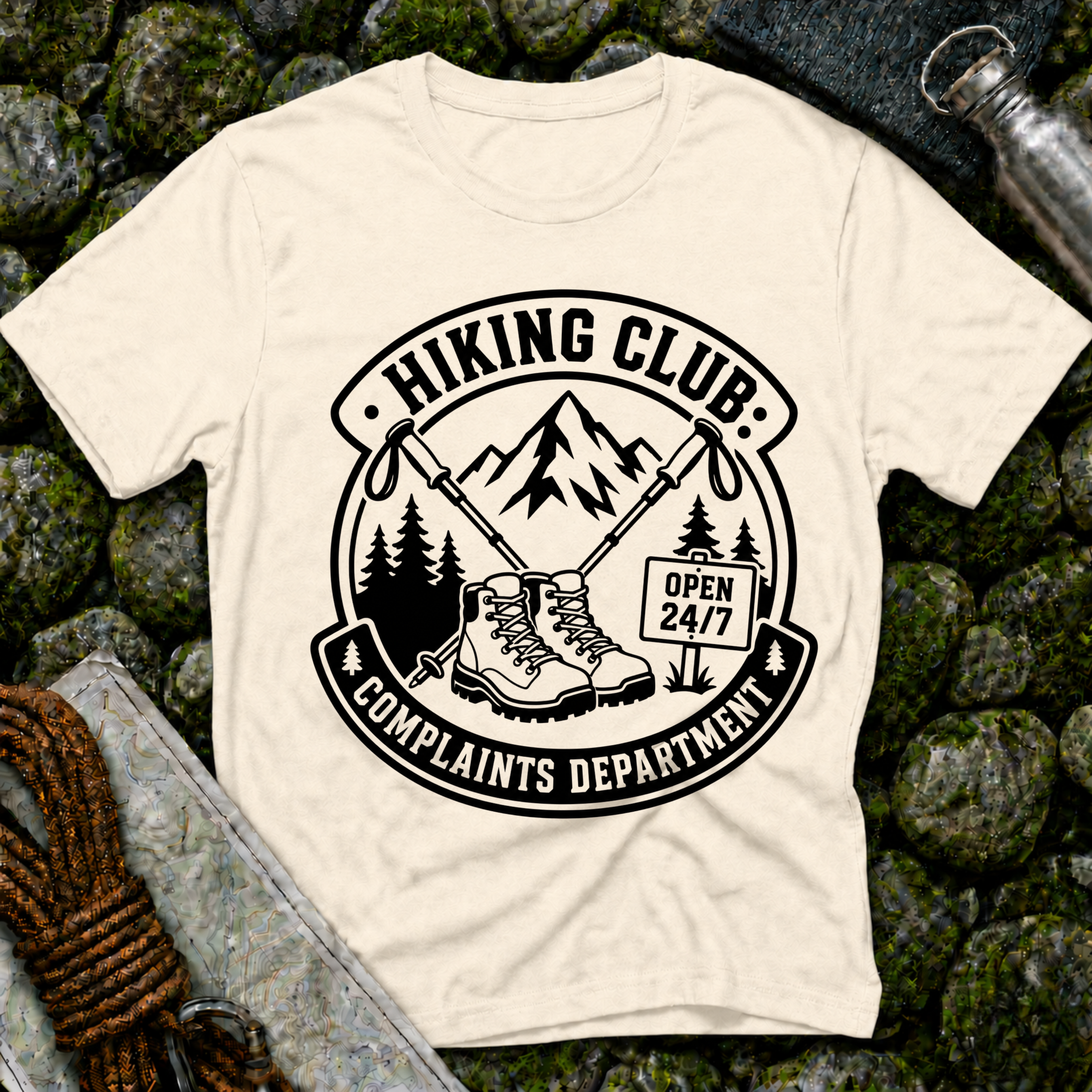 Hiking Club Complaints Department T-Shirt