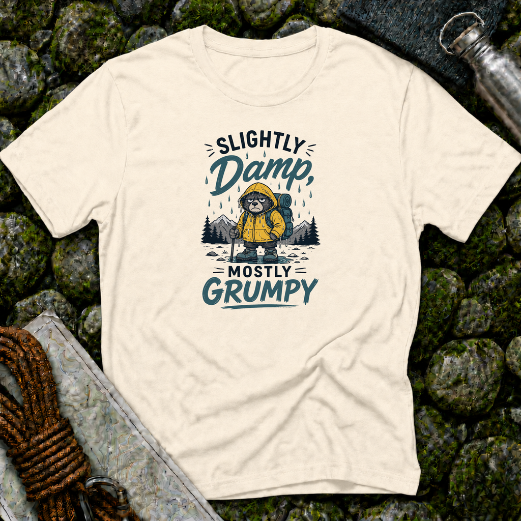 Slightly Damp Mostly Grumpy - T-Shirt