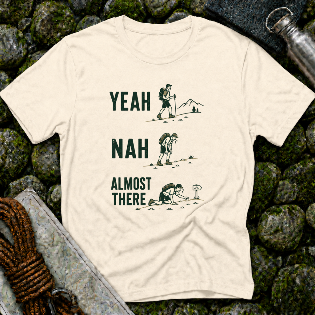 Yeah Nah Three Stages - T-Shirt