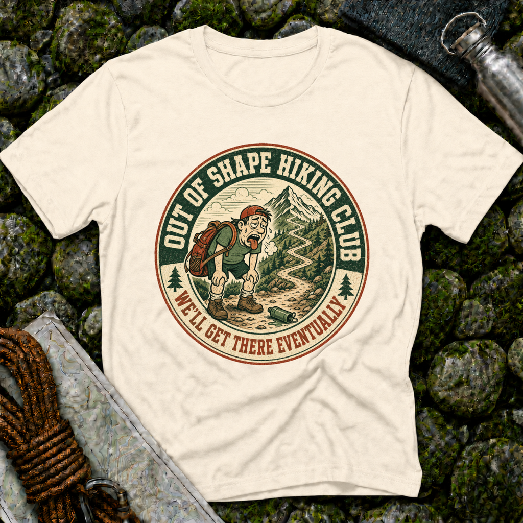 Out of Shape Hiking Club - T-Shirt