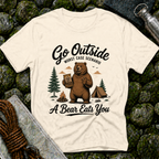 Go Outside Bear T-Shirt