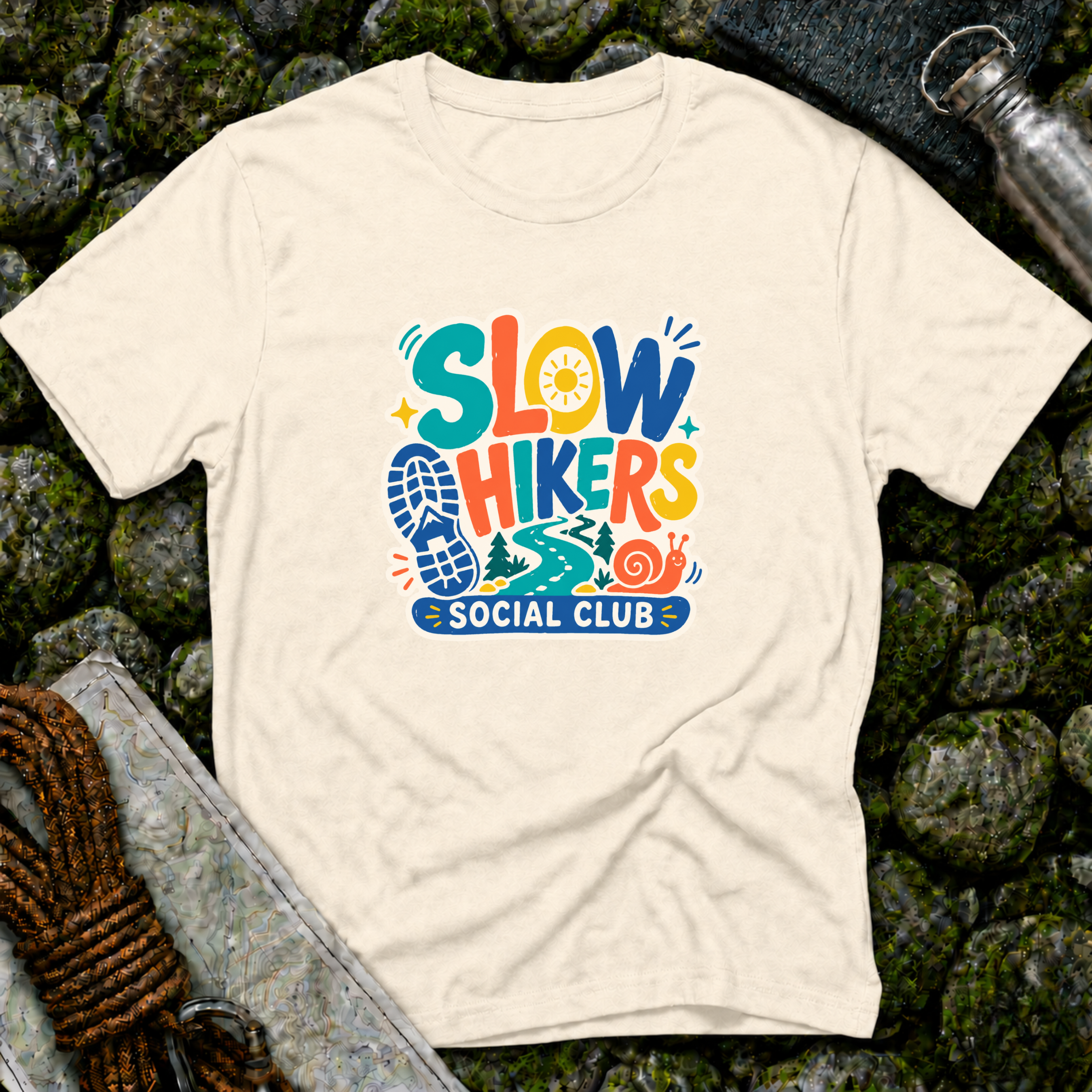 Slow Hikers Social Club - T-Shirt