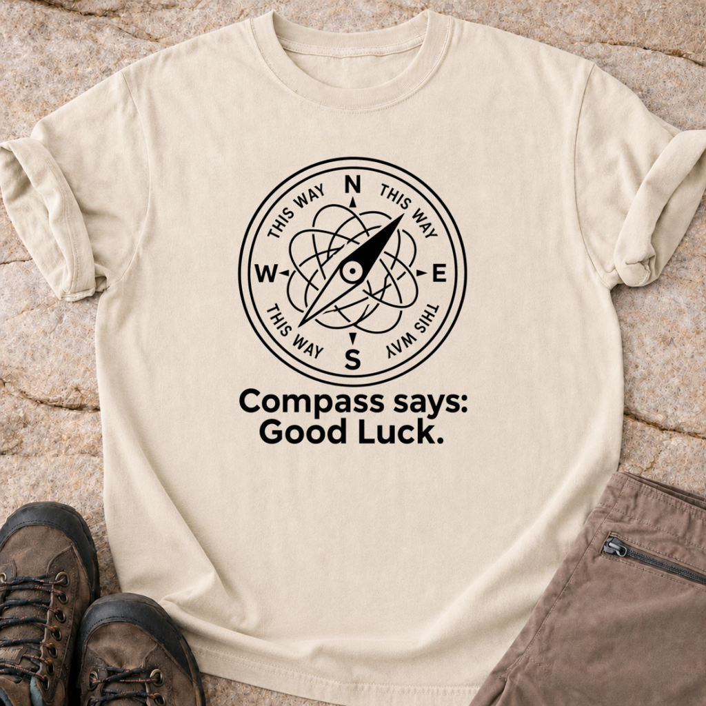Compass Says Good Luck T-Shirt