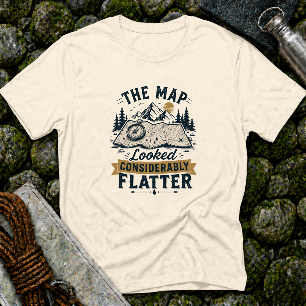 The Map Looked Flatter T-Shirt