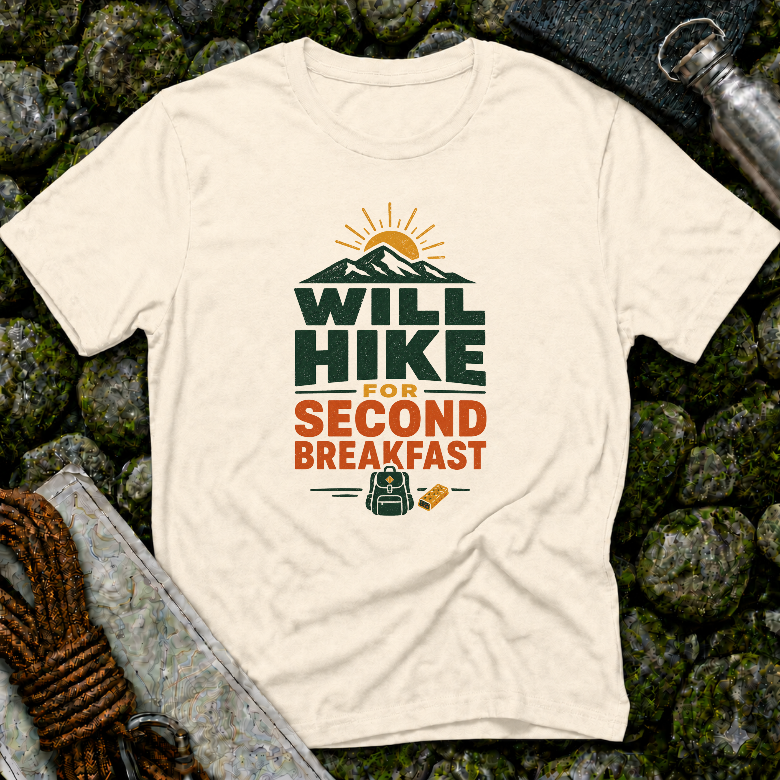 Will Hike for Second Breakfast T-Shirt
