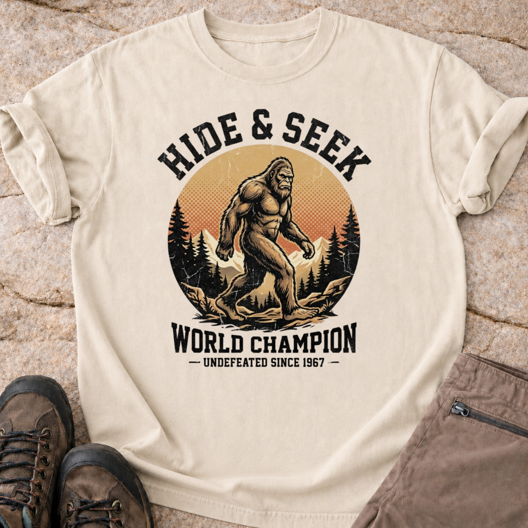 Hide and Seek World Champion - T-Shirt