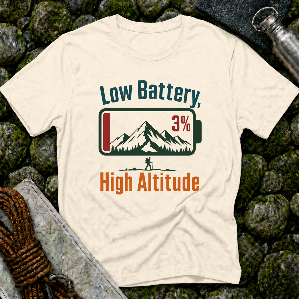 Low Battery High Altitude T-Shirt