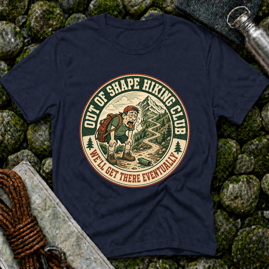 Out of Shape Hiking Club - T-Shirt