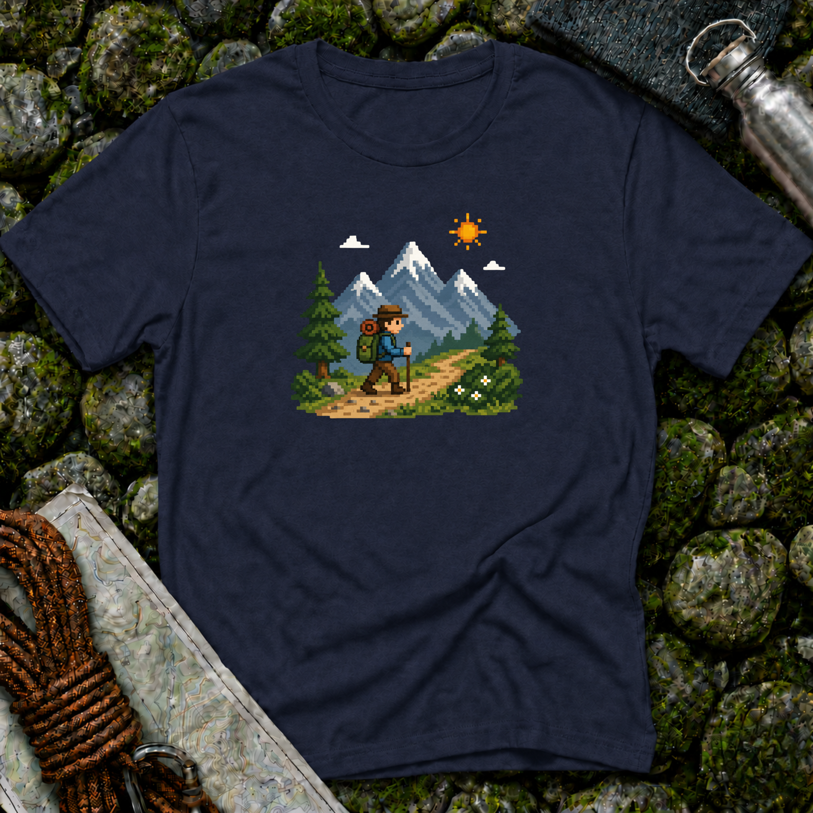 Low Pixel Hiking T-Shirt