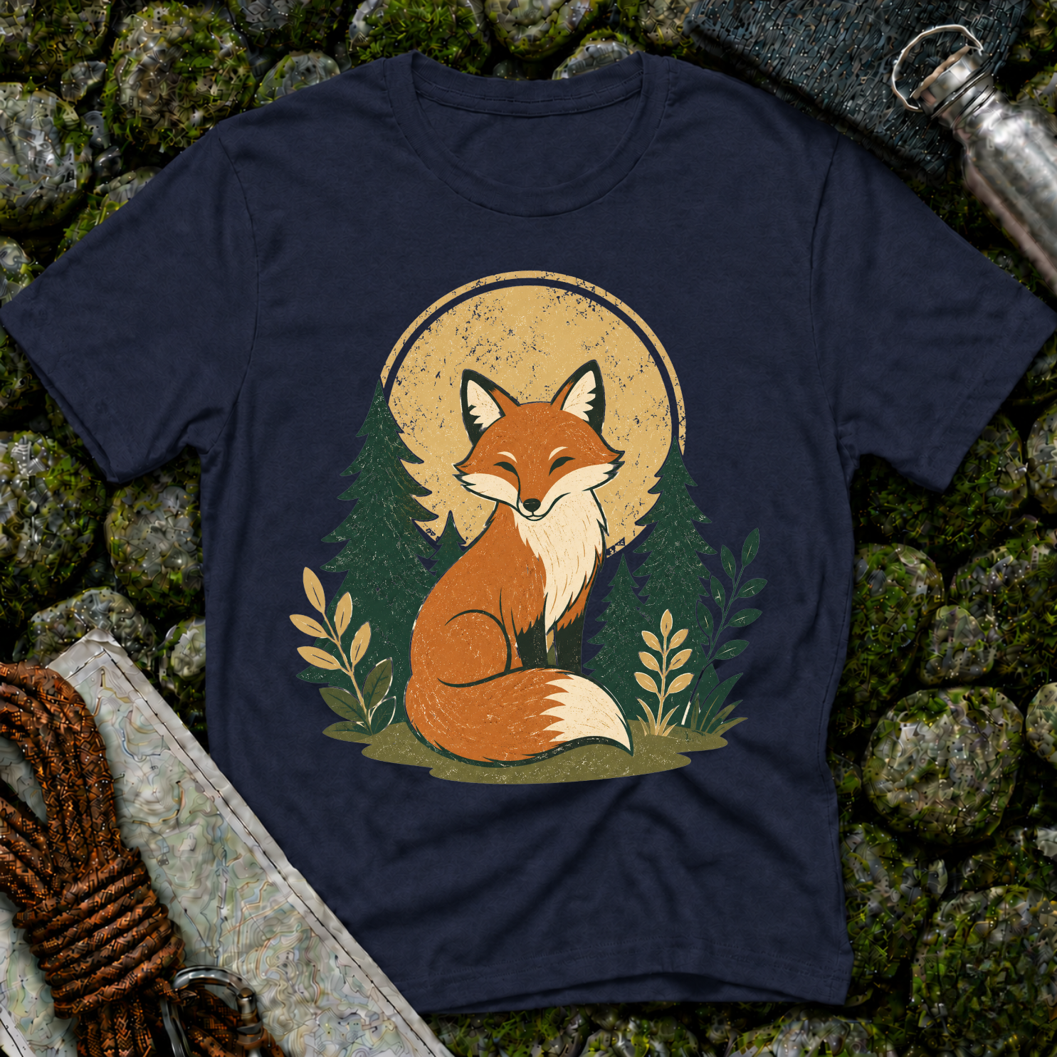 Fox in the Woods - T-Shirt