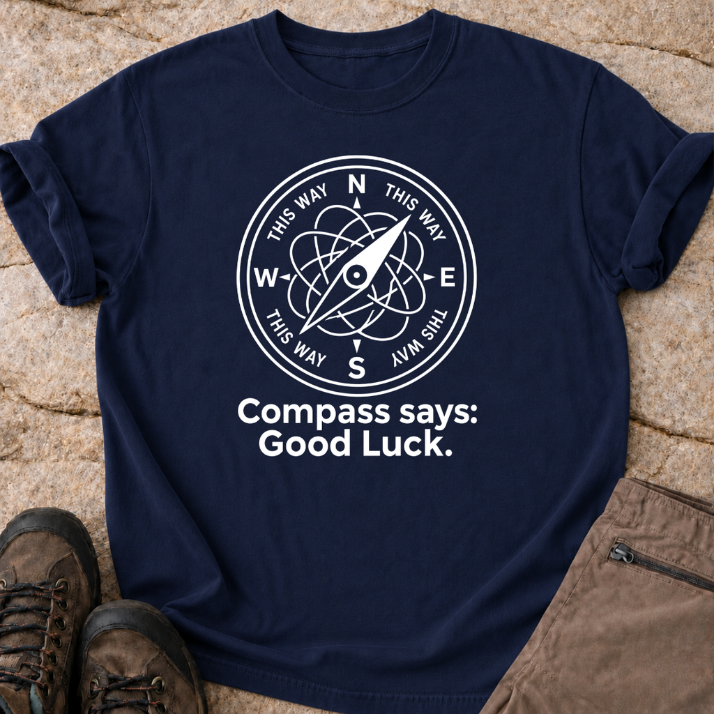 Compass Says Good Luck T-Shirt