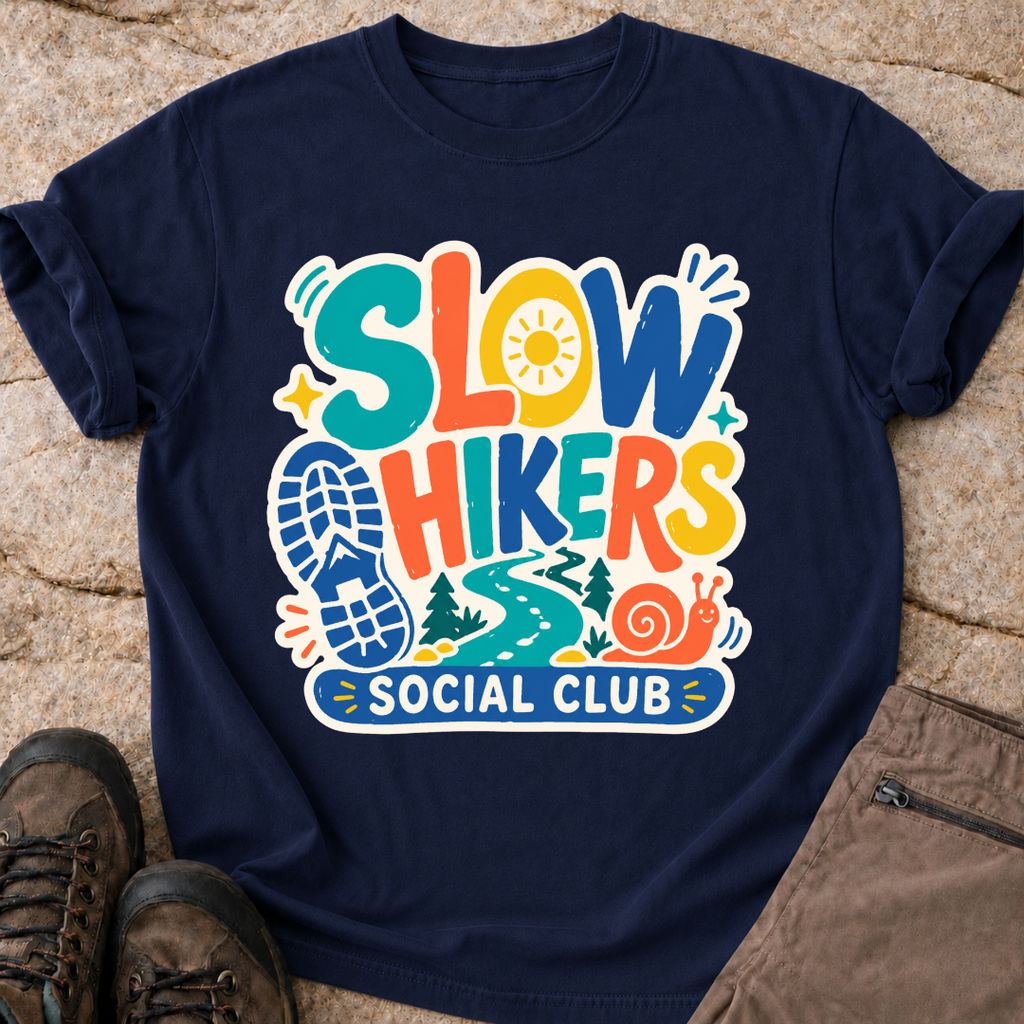Slow Hikers Social Club - T-Shirt