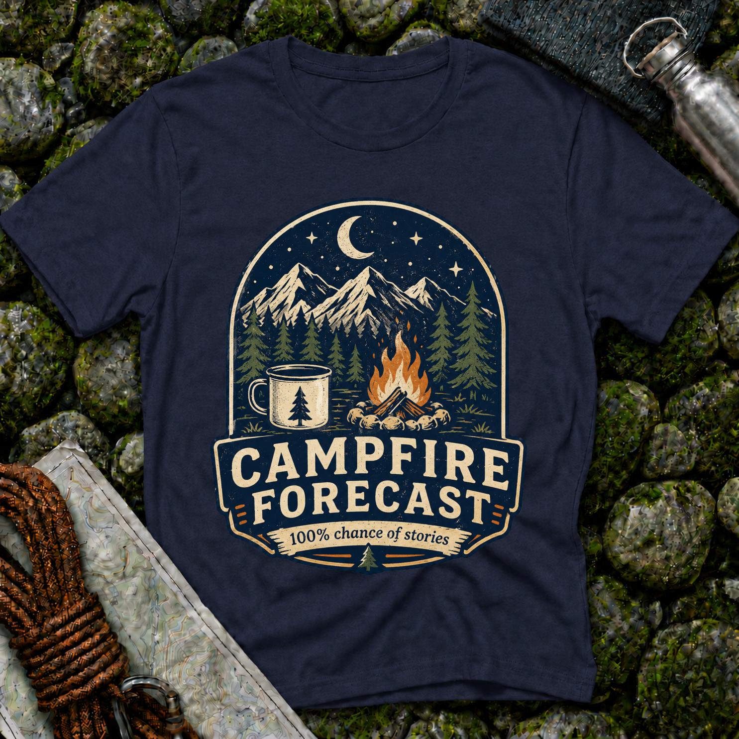 Cam Fire Forcast - T-Shirt