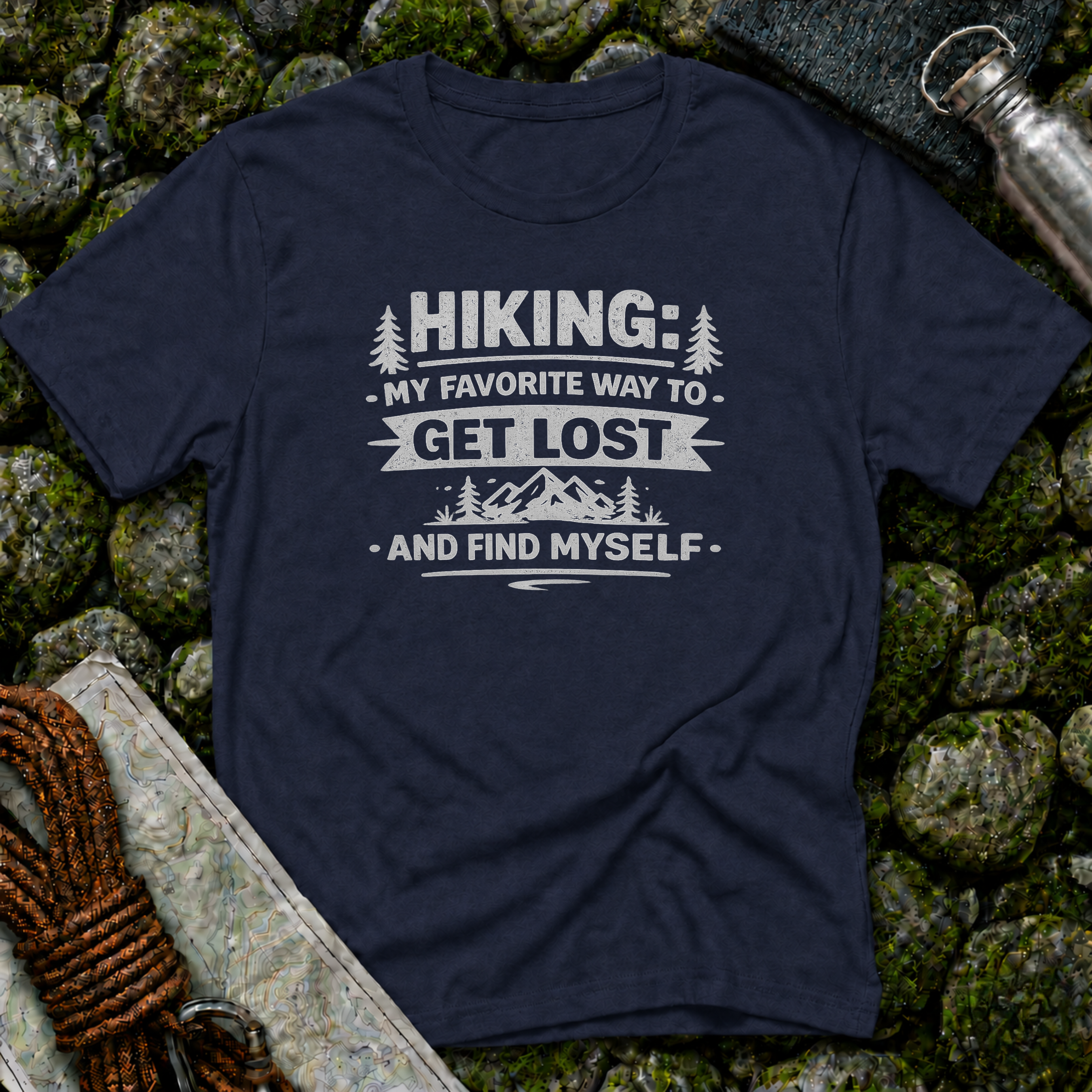 Hiking is My Favorite Way to Get Lost T-Shirt