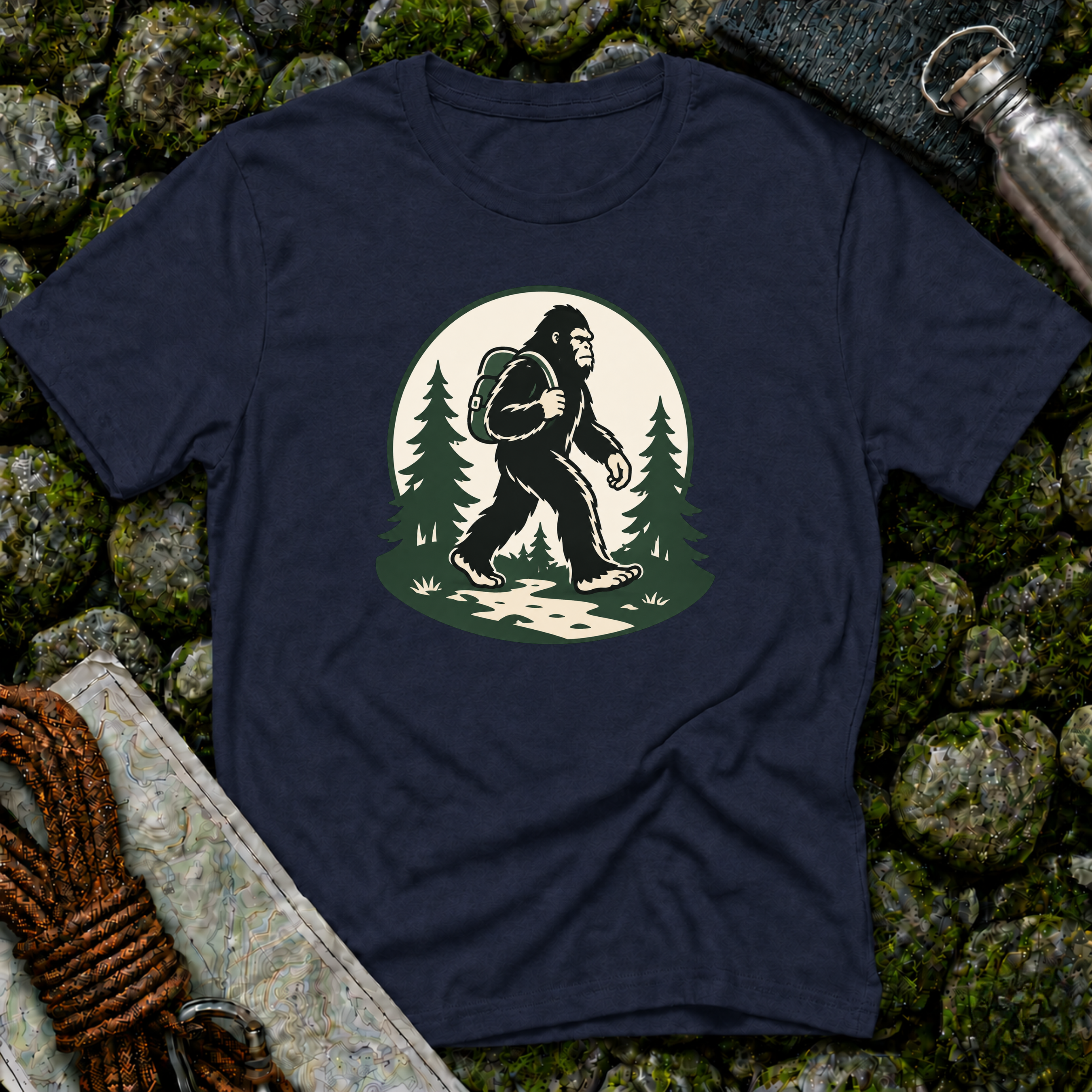 Bigfoot Hiking T-Shirt