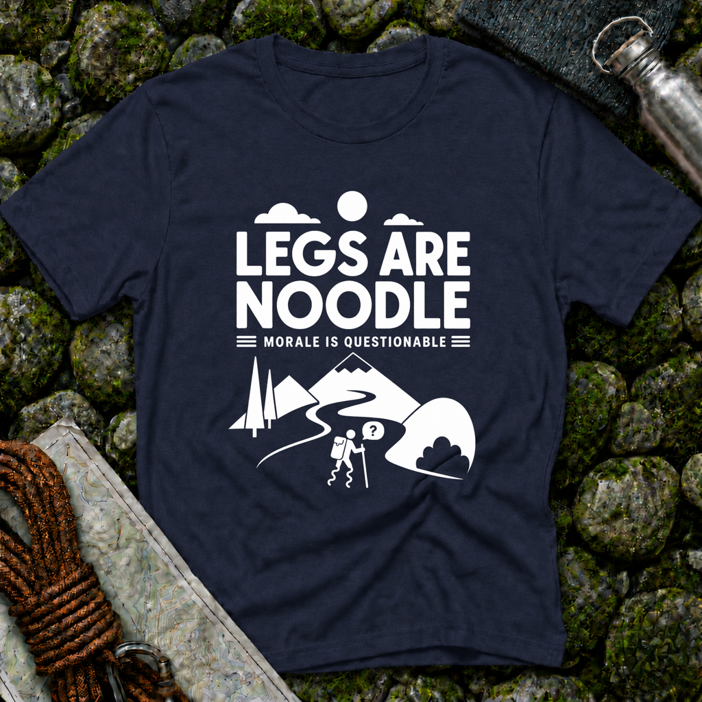 Legs Are Noodle - Morale Questionable T-Shirt