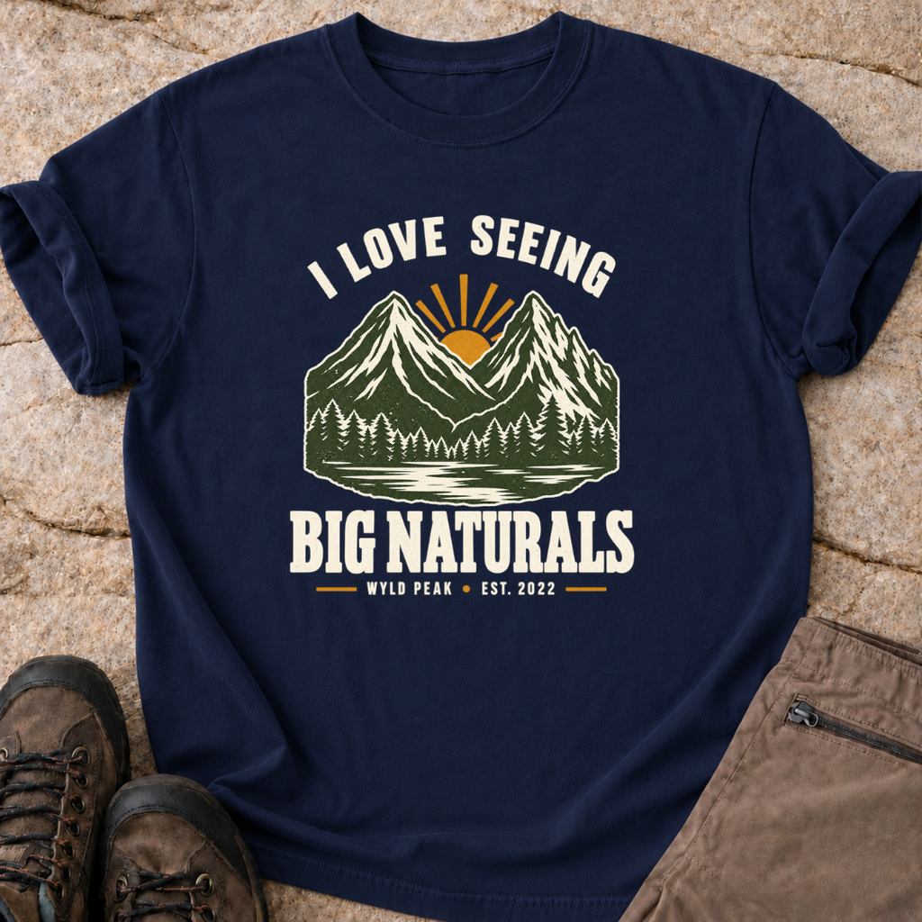 I Love Seeing Big Naturals - T-Shirt