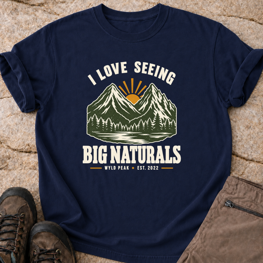 I Love Seeing Big Naturals - T-Shirt