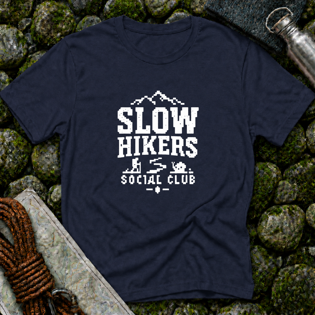 Slow Hikers Pixels T-Shirt
