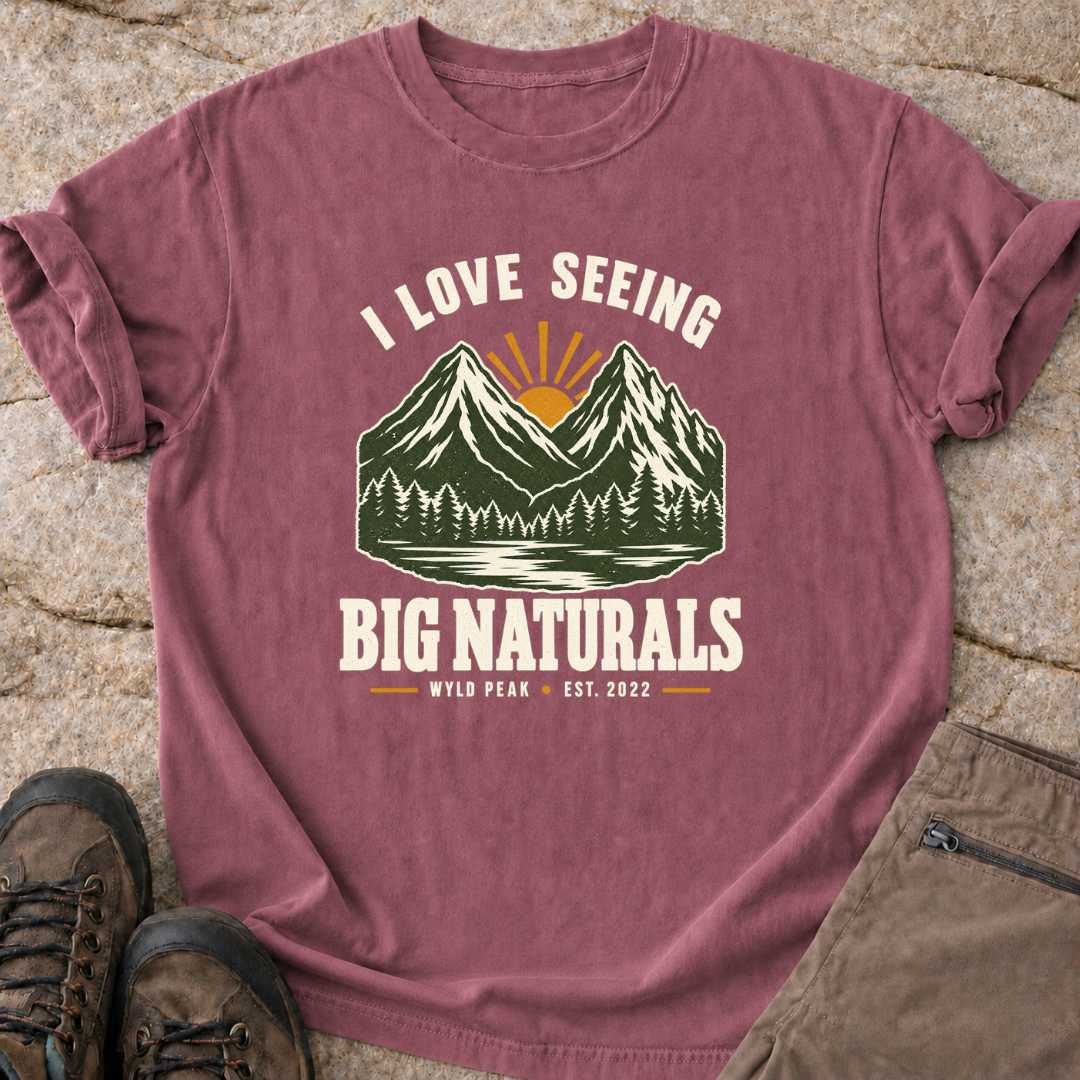 I Love Seeing Big Naturals - T-Shirt