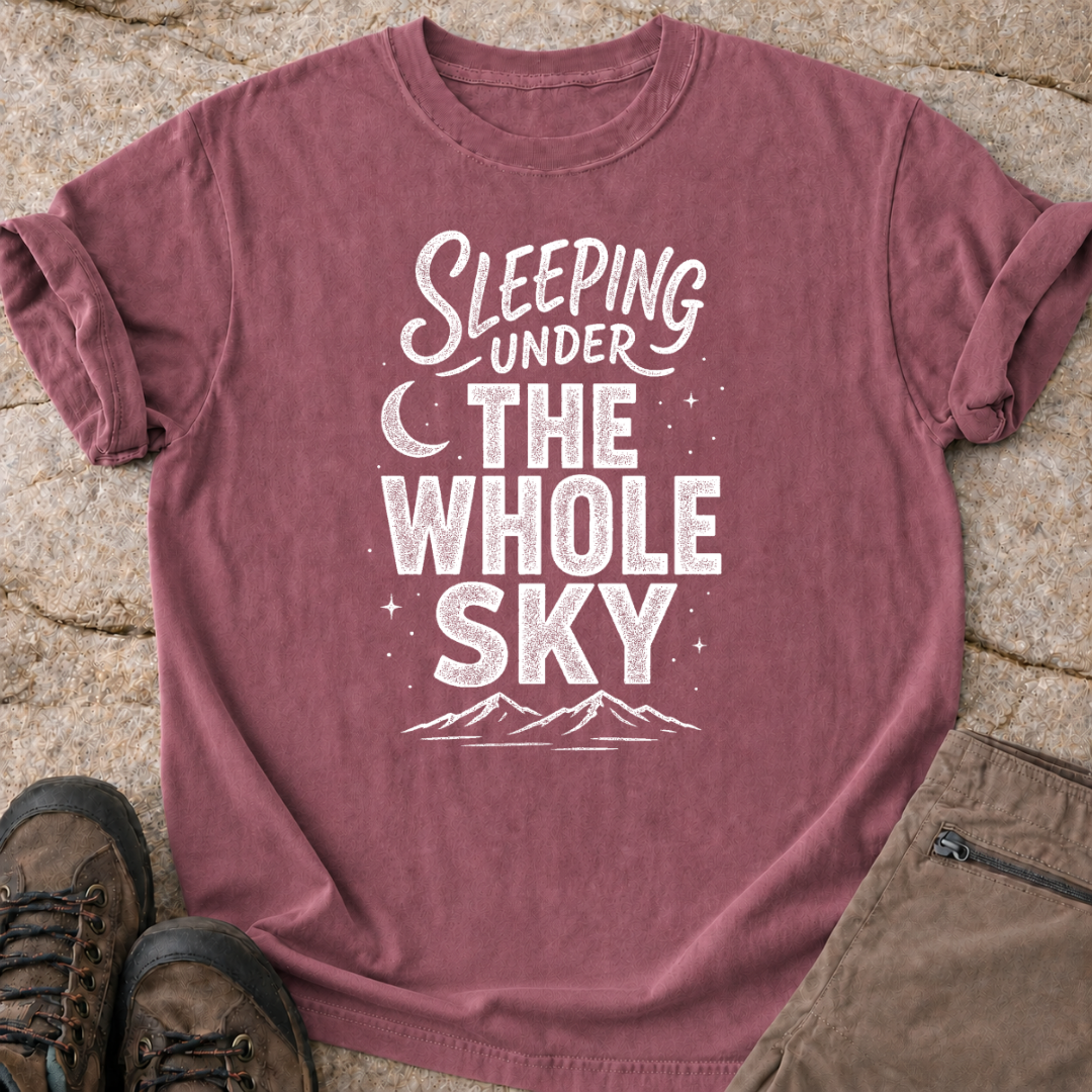 Sleeping Under the Whole Sky - T-Shirt
