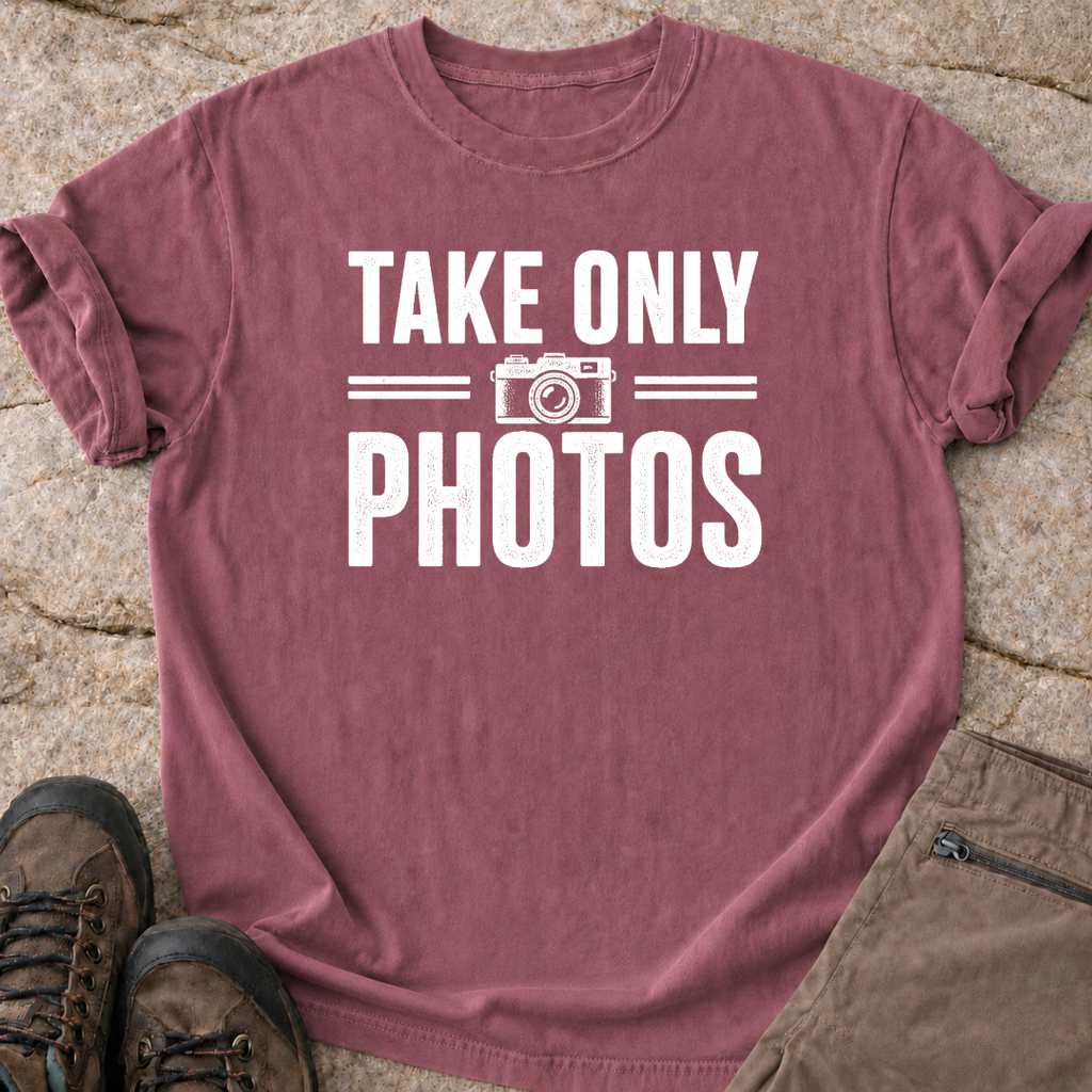 Take Only Photos - T-Shirt