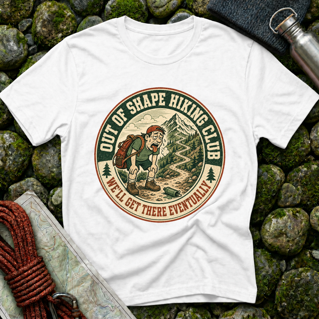 Out of Shape Hiking Club - T-Shirt