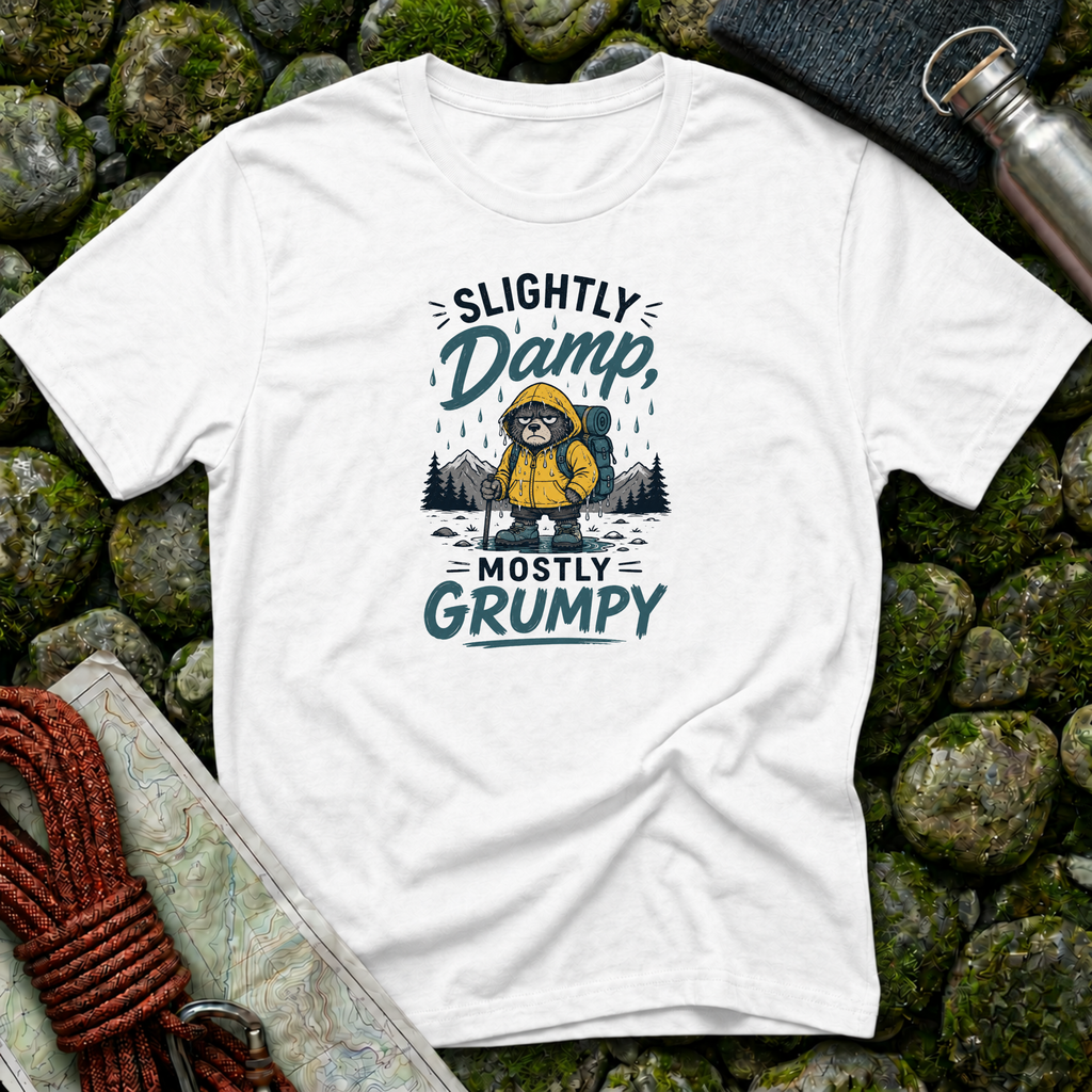 Slightly Damp Mostly Grumpy - T-Shirt