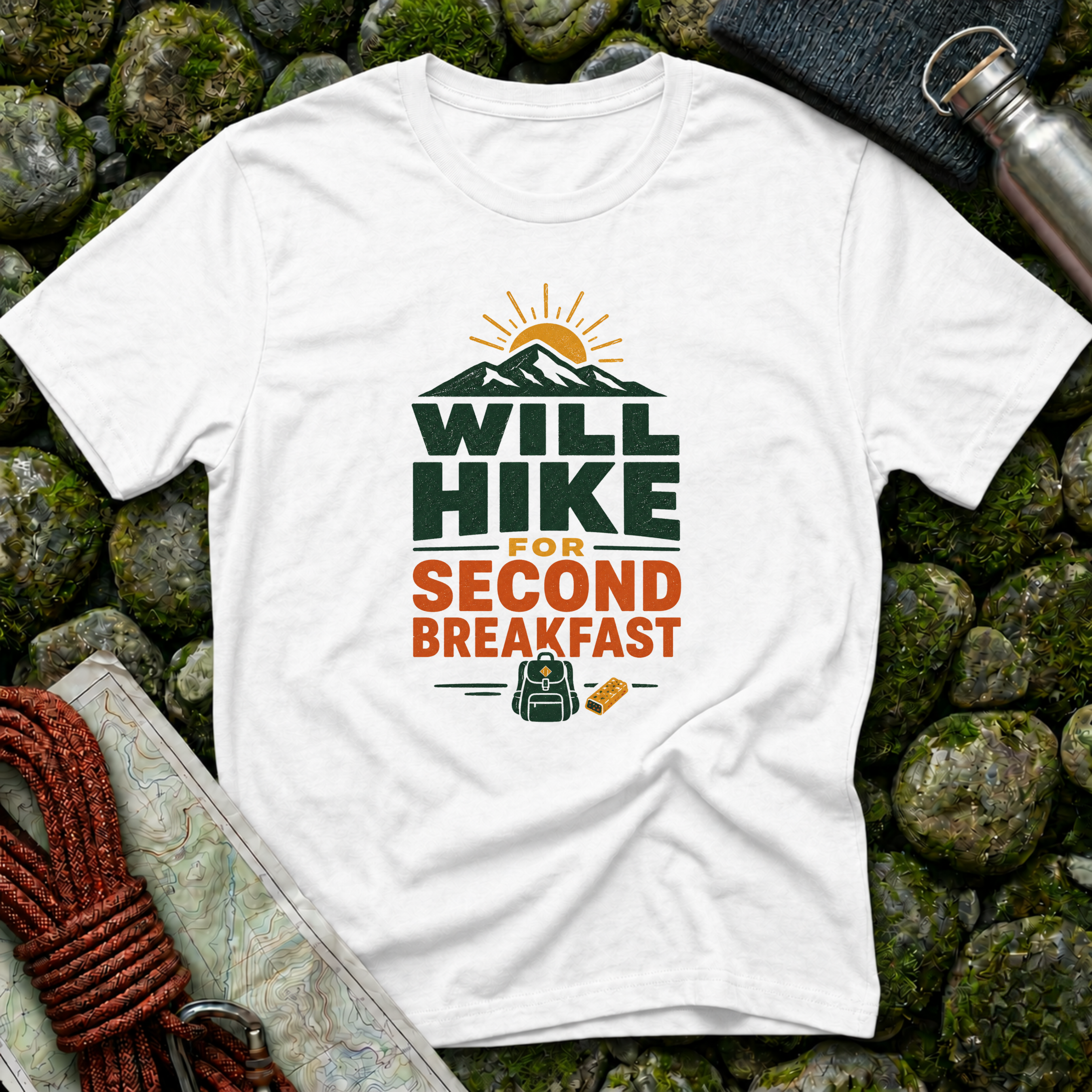 Will Hike for Second Breakfast T-Shirt